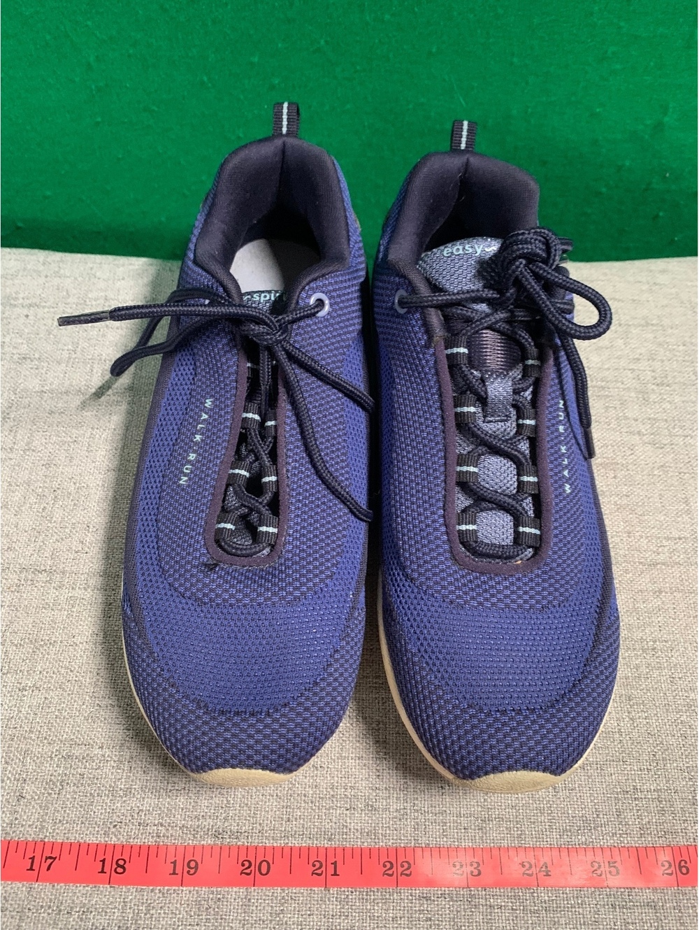 Easy Spirit Seromy17 Women's Navy Blue Walking Sneakers Size 8.5M